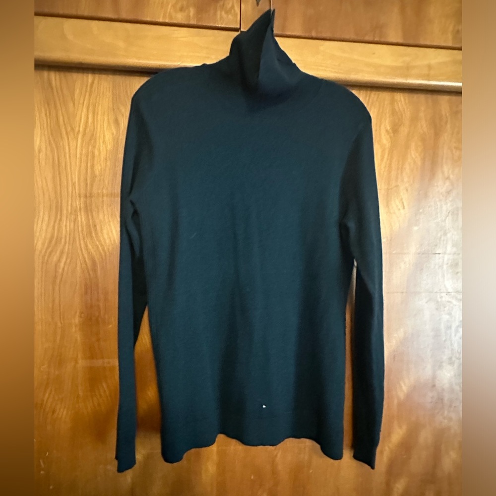 Forest green turtleneck